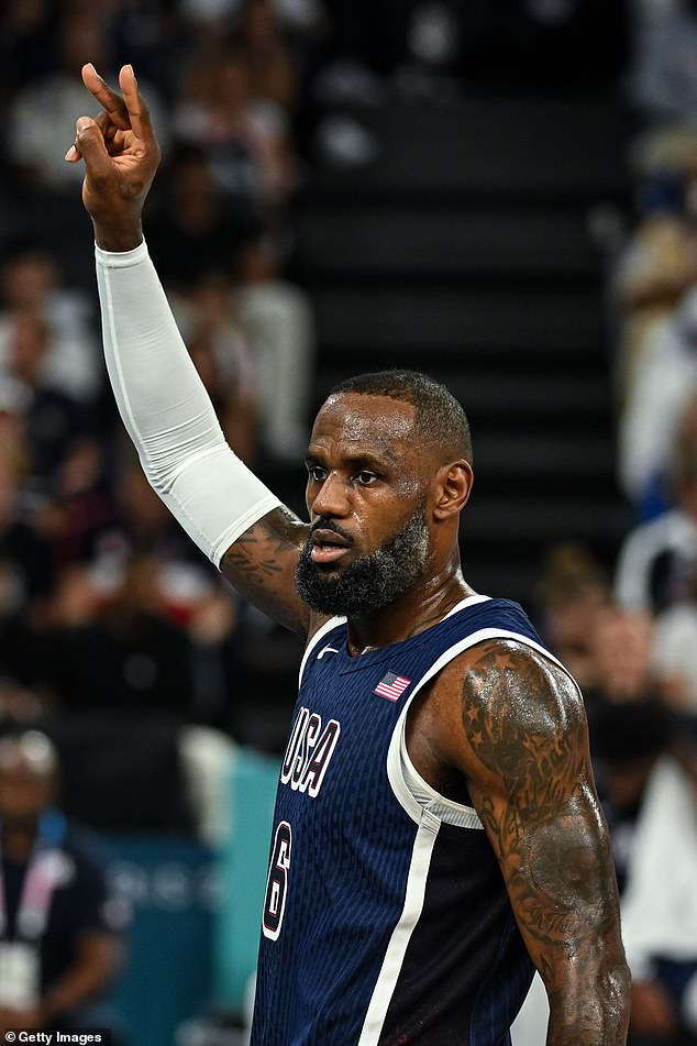 LeBron James Named to 2024 United States Men's Basketball Team The Avengers at the Paris Olympics