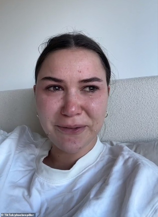 Love Island Australia's Phoebe Spiller broke down in tears in a new video, sharing a heartbreaking plea for help, just days after announcing her split from boyfriend Mitch Eliot.