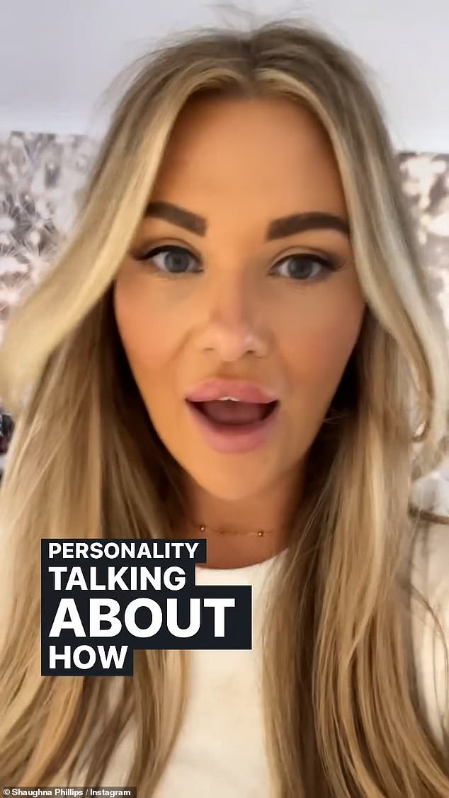 In a video she posted to her Instagram Story, she explained: 