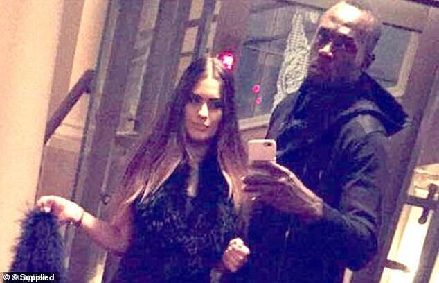 The Perth-born beauty made headlines worldwide when she was photographed with the fastest man alive, Usain Bolt (right), on a night out in Munich in 2017