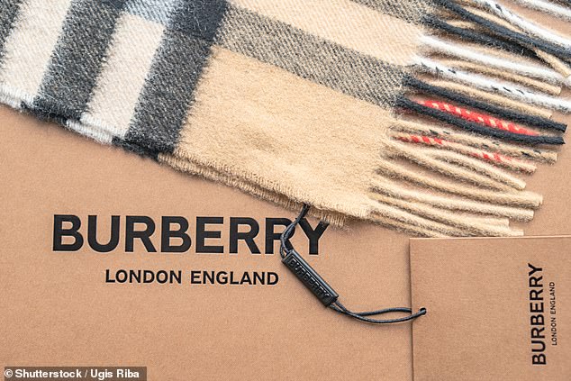 Battle: Burberry shares have more than halved in value this year