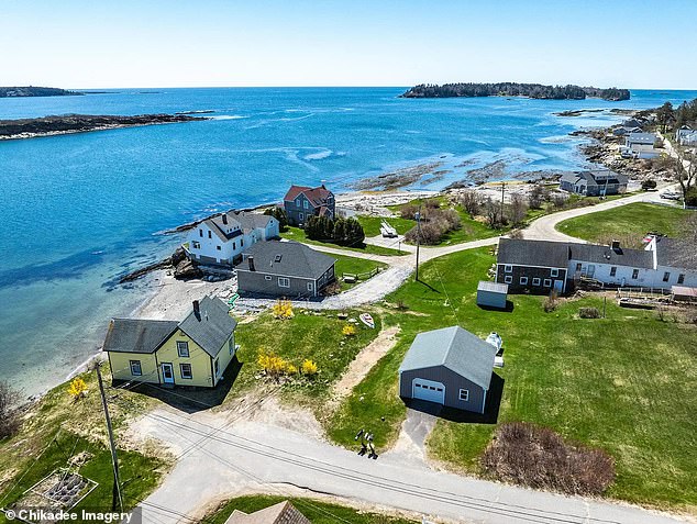 A Maine home on a beautiful stretch of coastal land has hit the market for $300,000