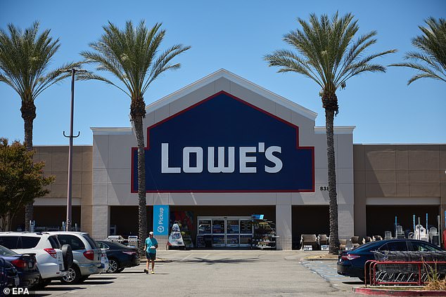 Lowe's has eliminated much of its DEI work, according to an internal memo from the company with more than 1,700 stores, including this Los Angeles location