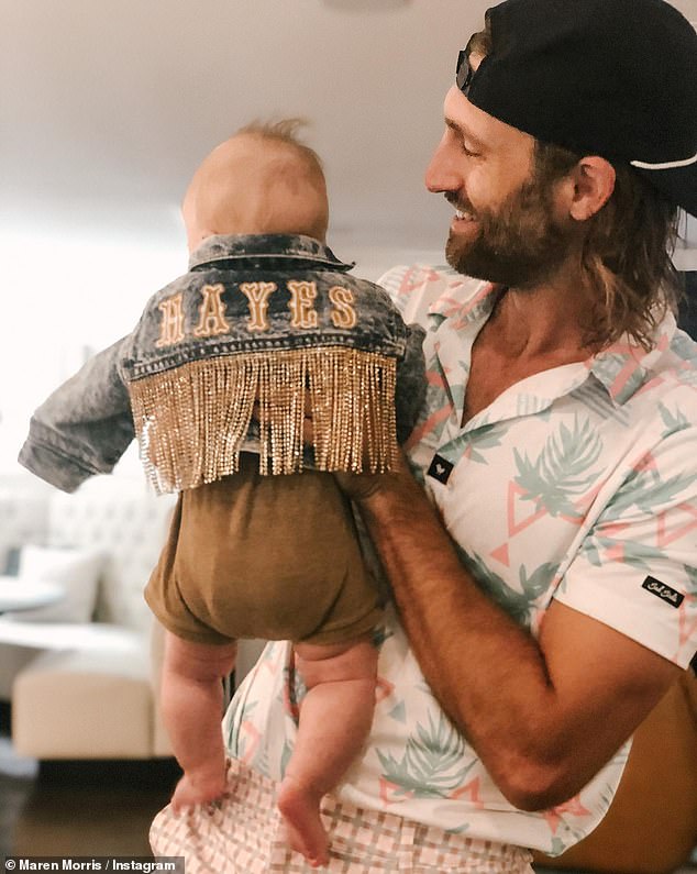 Morris shares son with ex-husband Ryan Hurd