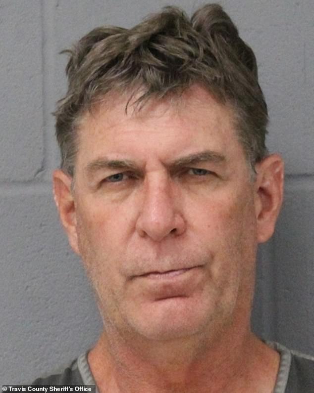 Oklahoma Judge Brian Lovell, shown here in an arrest photo in September after he was arrested for allegedly shooting into eight cars in Texas while driving his SUV, could be removed from office over alleged sexual affairs he had with two female bailiffs.