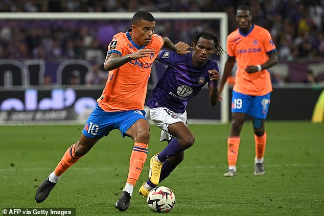 Mason Greenwood scored twice in less than a minute as Marseille beat Toulouse 3-1 on Saturday