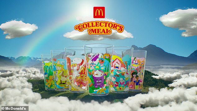 McDonald's began offering the limited edition cups at participating stores in more than 30 countries on August 13