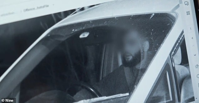 An image captured by a roadside camera of an alleged male offender for one of the fines Tamara received