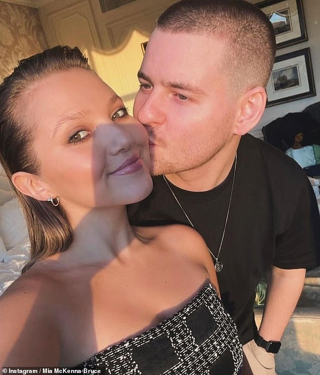 Mia McKenna-Bruce revealed to British Vogue the adorable way her current husband Tom Leach proposed to her - after the pair tied the knot earlier this month