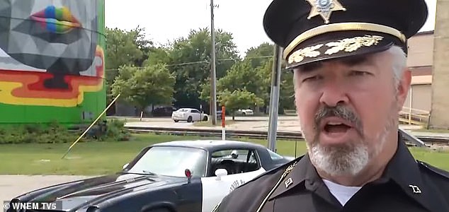 Saginaw County Sheriff William Federspiel announced this week that his department had financed the muscle car from a drug seizure fund.