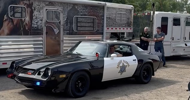 Michigan sheriffs department unveils 1981 Chevy Camaro patrol bought with