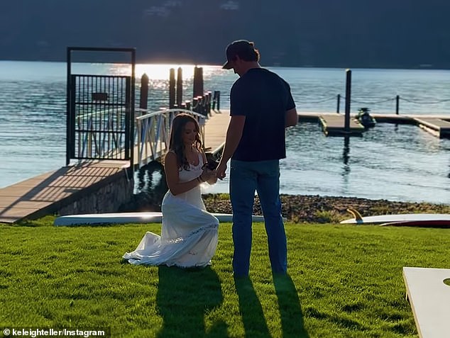 Miles Teller got the surprise of his life when his wife got down on one knee and proposed to him on their fifth wedding anniversary