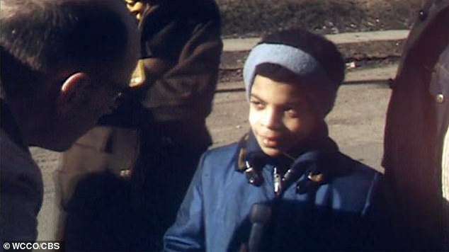 Here a young prince is seen in 1970, with CBS station WCCO unveiling the clip in 2022 after what they described as a stroke of luck