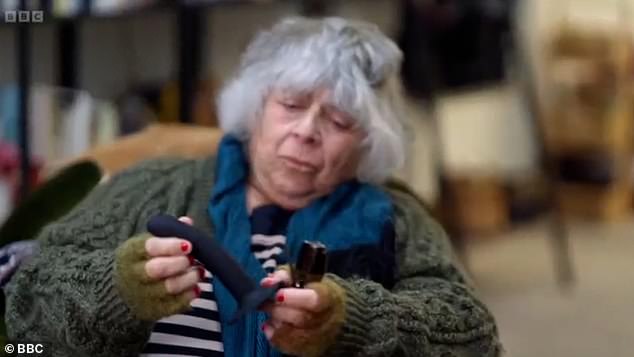 Miriam Margolyes made a hilarious return to BBC screens as she left viewers in hysterics by inspecting sex toys in her latest show Miriam Margolyes: A New Australian Adventure