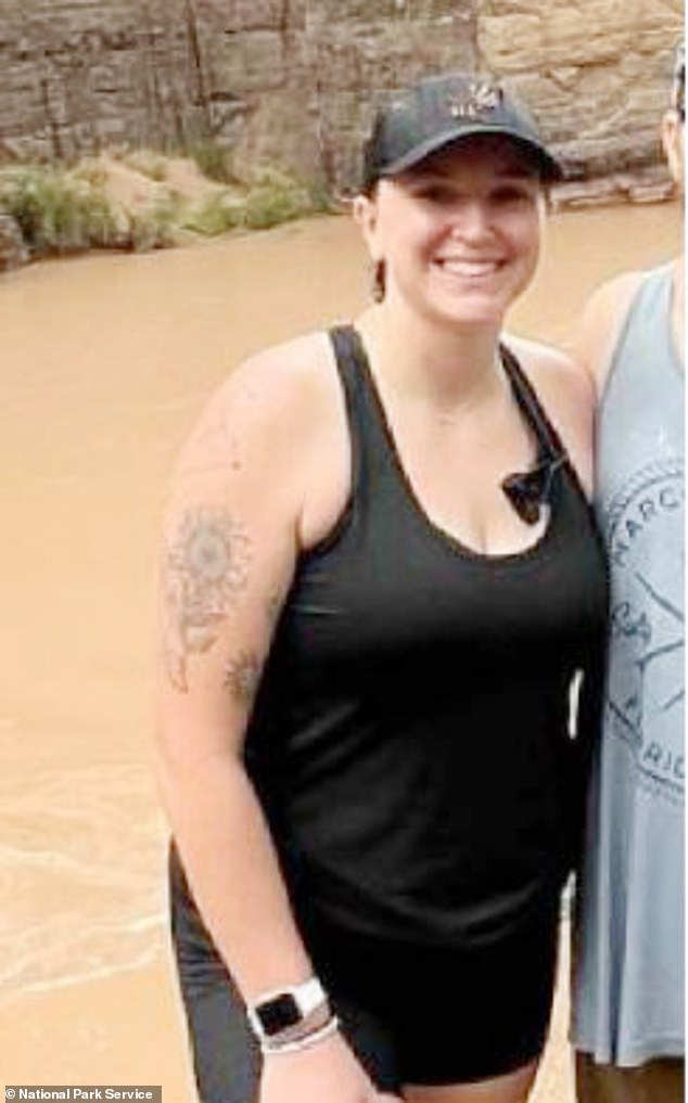 The body of Chenoa Nickerson, 33, was found Sunday during a commercial river trip on the Colorado River