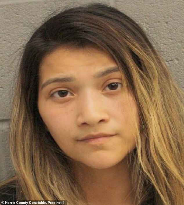 Destiny Morales was arrested Thursday and charged with abandonment of a child with intent to return, according to Harris County Constable Precinct 4