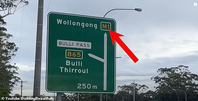 A civil engineering student and budding urban planning expert has named what he considers the worst road in Australia (pictured)