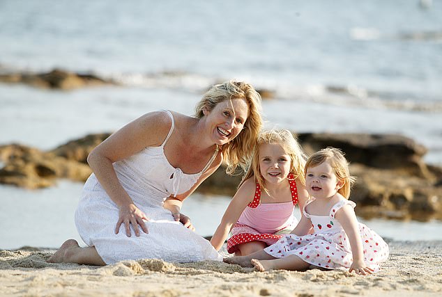 Angela Mollard says moving to Australia with her daughters 24 years ago was the best decision she ever made