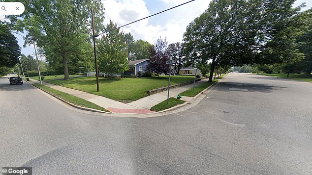 Pictured: The Logansport block where the 'strange' pool electrocution occurred