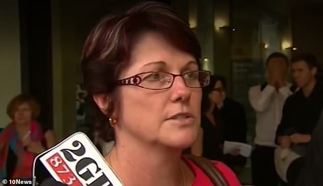 Ms Hoson's sister, Fiona Walker (pictured), fought his release in a lengthy plea to the parole board, but her request was granted.