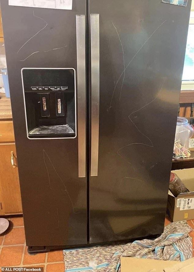 A woman threw a tantrum over an inheritance debate and destroyed a brand new $2,000 refrigerator