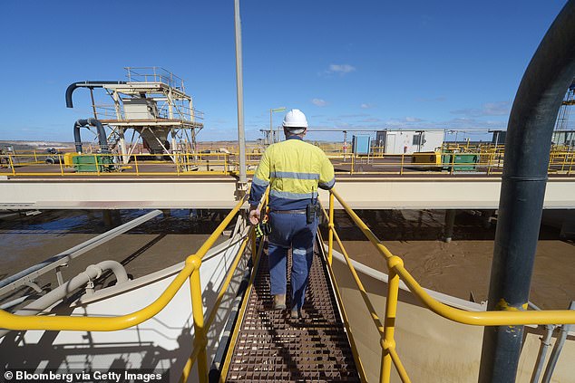 A truck driver has died after delivering a chemical load to the Thunderbox mining site in WA (pictured)