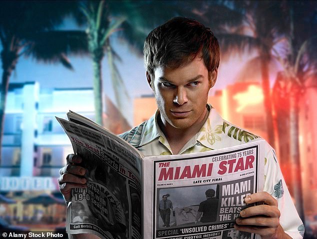 Dexter follows the adventures of Dexter Morgan, who works for the police as a blood spatter analyst but in his spare time is a killer who only has other killers in mind, played by Michael C. Hall (pictured in 2006)