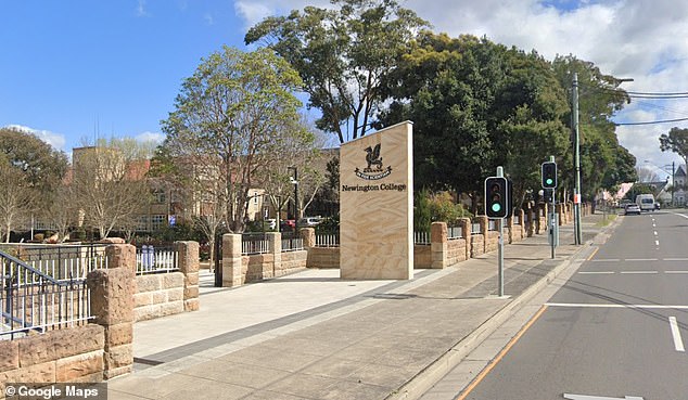 The year 12 boy was on a sports scholarship to boarding school at Newington College in central Sydney