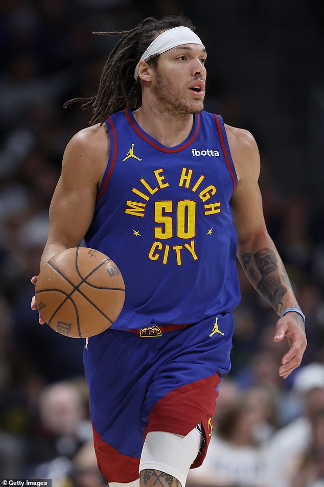 Aaron Gordon has worn number 50 since being traded to the Denver Nuggets in 2021