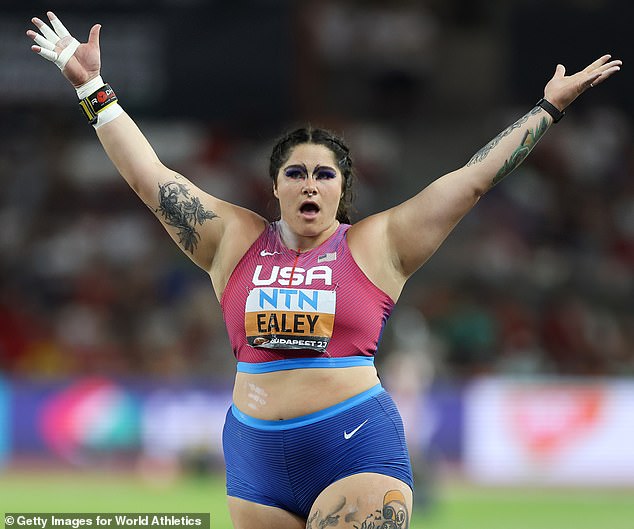 US Olympic team shot putter Chase Jackson burst into tears when she arrived in Paris and saw that the uniform she was given was not her size