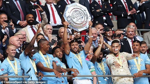 Manchester City are expected to add more silverware to their collection at the end of the campaign