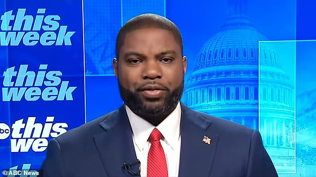 Rep. Byron Donalds (R-FL) battles ABC News' George Stephanopoulos over Donald Trump's ongoing attacks on Kamala Harris' racial identity