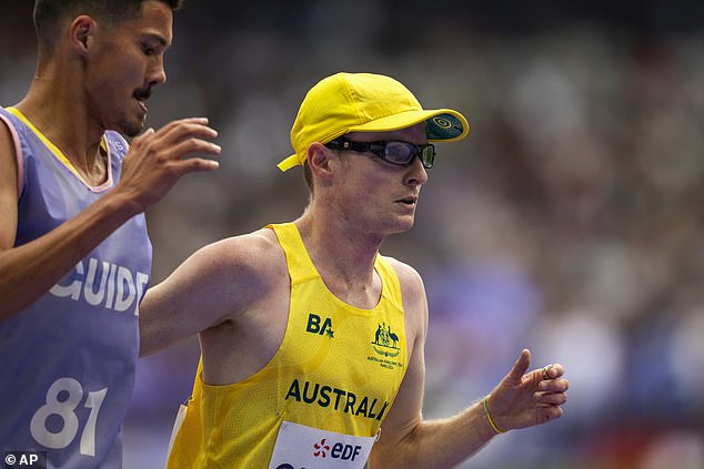 Jaryd Clifford was automatically disqualified after losing his tether just before the finish, missing out on a bronze medal