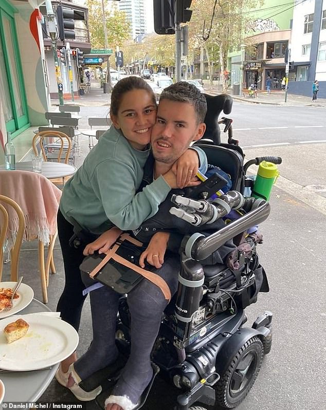 Daniel Michel has represented Australia in boccia at two Paralympic Games