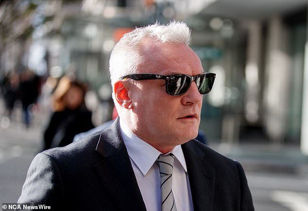 Former celebrity football commentator Paul Kent (pictured outside court last month) is taking legal action after being sacked