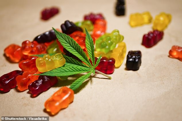 Two high school students hospitalized after eating gummy lollipops laced with THC (stock photo)