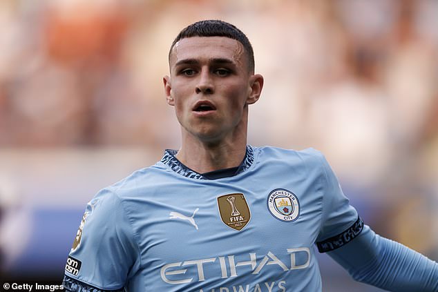 Phil Foden will return to Manchester City's starting lineup this weekend against Ipswich