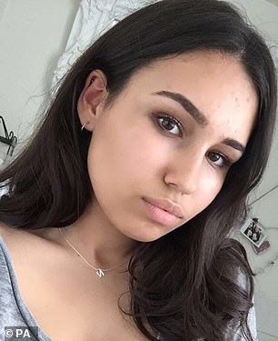 Nadim Ednan-Laperouse was on his way home with his daughter Natasha (pictured) when she suffered a fatal reaction to nuts on a flight back from a dream trip to Nice on July 17, 2016.