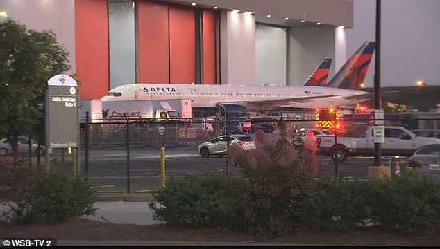 Two people have died after a tire exploded on a Delta plane while being changed at Hartsfield-Jackson Atlanta International Airport