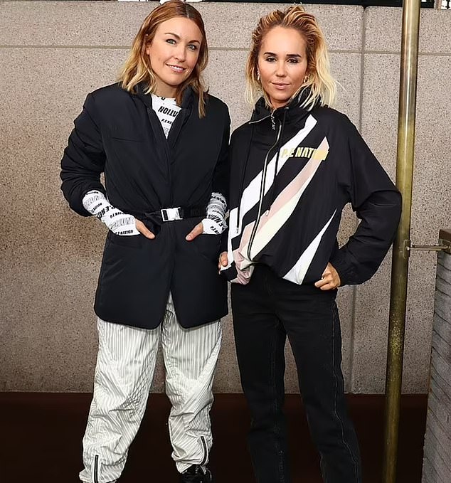 Claire (pictured left with Pip) recently asked a telling question during an interview with Marie Claire about forming business relationships with friends, after Edwards spectacularly erased all traces of Greaves from PE Nation's Instagram page following their split.