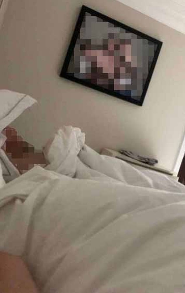 The international footballer, a household name, was thrown out of his parents' home after his wife received a photo of him in the marital bed on Instagram - with the caption: 'I slept with your husband'