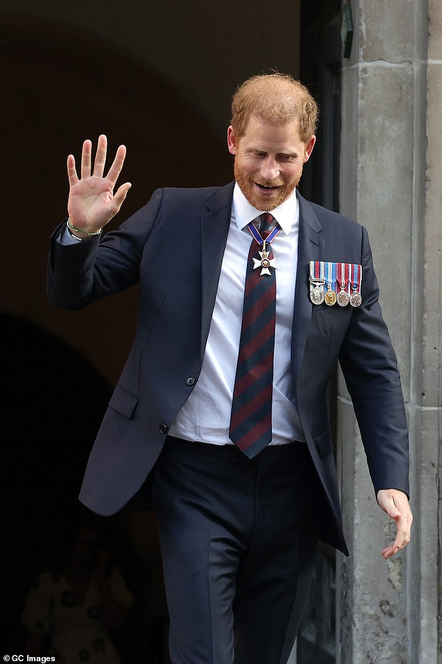 The Duke of Sussex, 39, travelled to Britain in May to celebrate the 10th anniversary of the Invictus Games