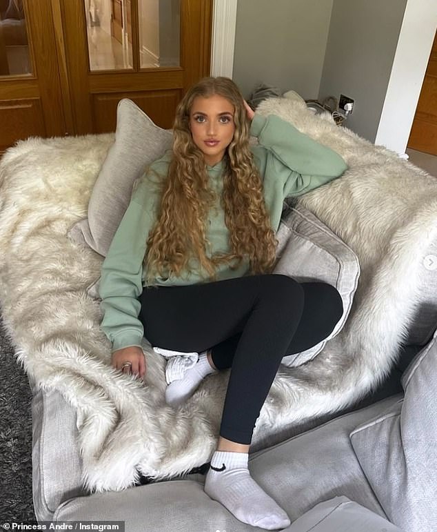 Katie Price's daughter Princess Andre has shared her reaction to the shocking news of Molly-Mae Hague and Tommy Fury's split