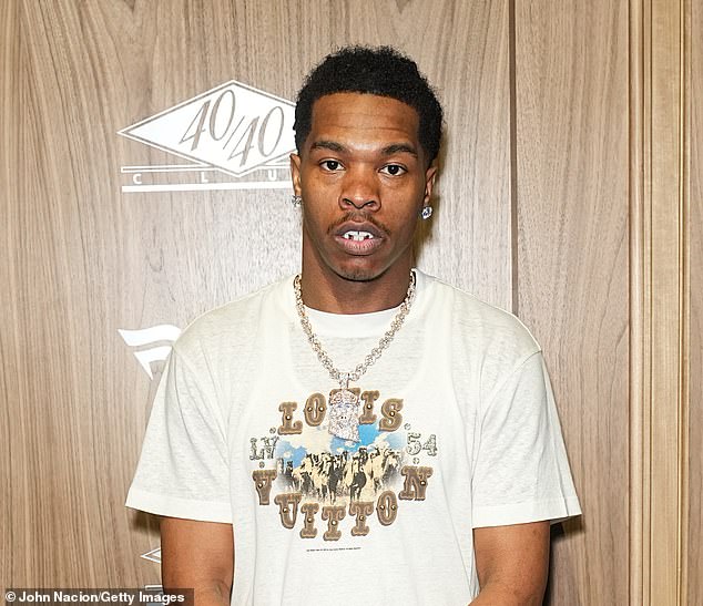 Lil Baby spent Monday night in jail after being arrested in Las Vegas for possession of an illegal weapon (Photo Aug. 17)