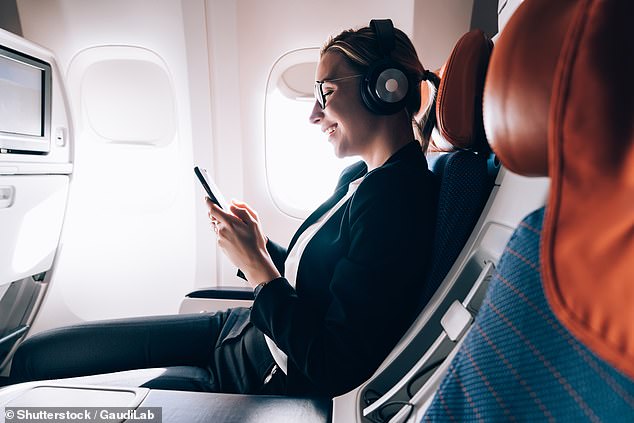 'Passengers who choose to stare into space during a long flight may experience increased stress because, with nothing to do, they may start to think too much and this can get out of hand'