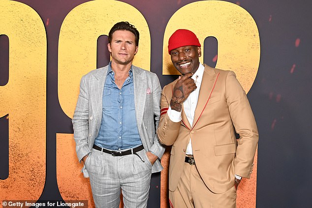 Karsen was joined by many of her late father's co-stars from 1992, including Scott Eastwood and Tyrese Gibson