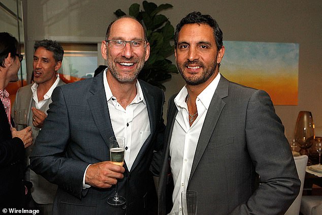 Mauricio (R) and his business partner William 'Billy' Rose (L) received approval for a hefty $3,521,153 for their luxury real estate company called The Agency