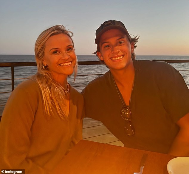 Reese Witherspoon is spending quality time with her eldest son Deacon Phillippe, 20, in Los Angeles this summer before he heads back to New York for college