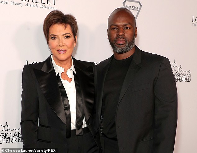 Kris Jenner (68) and her partner Corey Gamble (43) have an age difference of 25 years