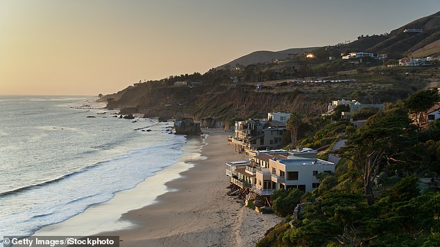 This photo shows how close some houses are to the shore on Lechuza Beach